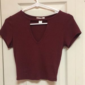 cropped t-shirt
